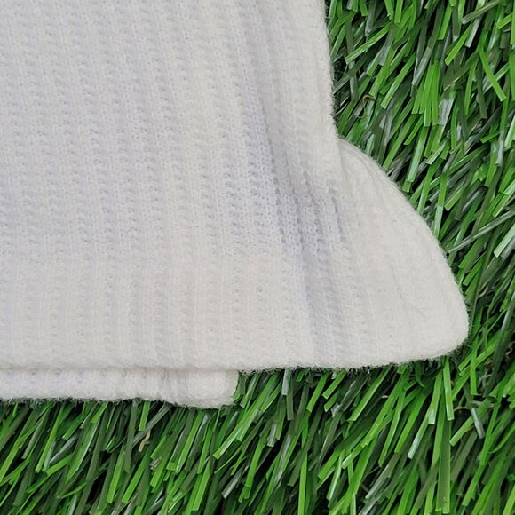 VTG Y2K Polo Ralph Lauren Waffle Knit Polo Mens S Cropped Boxy Fit - Picture 7 of 14